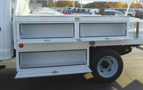 contractor truck storage